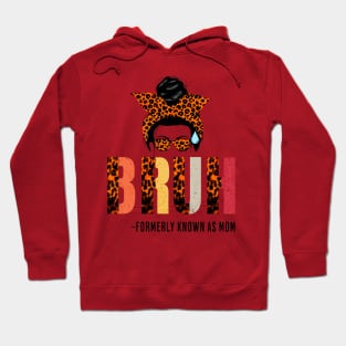 Bruh Formerly Known As Mom -mothers day messy hair bun Hoodie